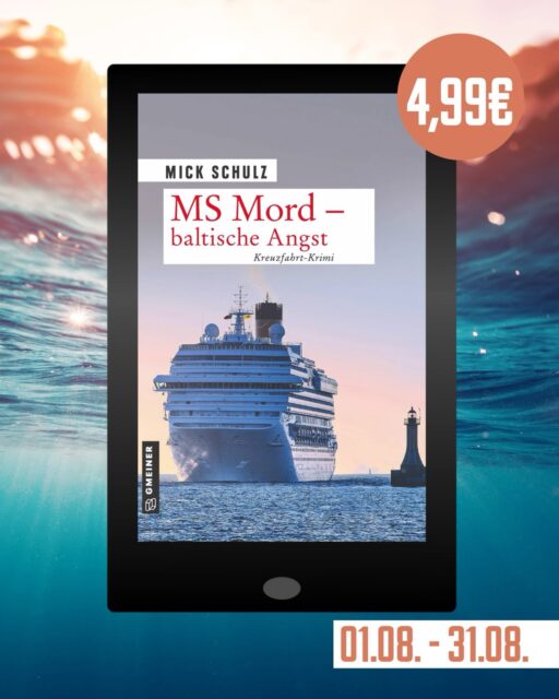 MS Mord - Baltische Angst von Mick Schulz im Monatsdeal 😊 Kennt ihr die Reihe? Literarisch finde ich eine Kreuzfahrt sehr spannend, persönlich hab ich dann doch lieber Land unter den Füßen ☺️🌳 #mickschulz #gmeinerverlag #kreuzfahrt #literaturagenturlh